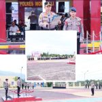 Aksi Keselamatan Jalan, Kapolres Morowali Pimpin Apel Gelar Pasukan Operasi Keselamatan Lalulintas Tahun 2024