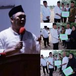 Safari Ramadhan Bupati Konut Ruksamin Serahkan Bantuan Hibah Rumah Ibadah di Wiwirano