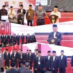 Pj Gubernur Sultra Hadir Pengukuhan KDEKS Prov Sultra, Wapres RI Sampaikan Tiga Pesan