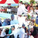 Dampak Banjir, Sekjen Kemenkumham RI Salurkan Bantuan Sosial Bagi Warga Tertimpa musibah di Kendari