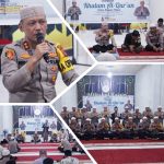 Polres Konawe Utara Gelar Acara Khatam Al-Qur’an, AKBP Priyo Utomo : Program Memakmurkan Masjid