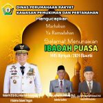 Bulan Penuh Berkah, Dinas PUPR Sultra Mengucapkan Selamat Menunaikan Ibadah Puasa 1445 H