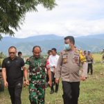 Kunker Presiden RI di Sulawesi Tengah Polres Sigi mengerahkan 365 Personel Polres Sigi Untuk pengamanan.
