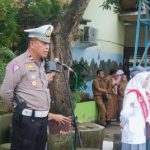 Police Goes To School, Kasat Lantas Polres Takalar Jadi Irup Dalam Upacara Bendera di SMA Negeri 1 Takalar
