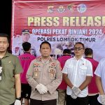 Buser Lotim Gulung Belasan Pemain Judi di Kelurahan Gres