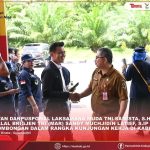 DANPUSPOMAL LAKSAMANA MUDA TNI SAMISTA, S.H, DAN KADISBINTALAL BRIGJEN TNI (Mar) SANDY MUCHJIDIN LATIEF, S.IP KUNJUNGAN KERJA DI KABUPATEN NIAS