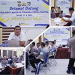 Polres Konawe Utara Sambut Tim Audit Kinerja Itwasda Polda Sultra Tahap I T.A 2024