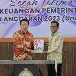 Pj Bupati Takalar Serahkan LKPD Tahun 2023 ke BPK-RI Perwakilan Provinsi Sulawesi Selatan