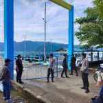 Polres Morut amankan Arus balik lebaran 2024. Jumlah Penumpang di Pelabuhan Feri Kolonodale mulai menurun