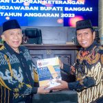Wakil Bupati Banggai Hadiri Rapat Paripurna Penyampaian Rekomendasi DPRD terhadap LKPJ Bupati T. A 2023