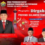 Dinas Perkimtan Sultra Mengucapkan Dirgahayu Prov Sultra ke 60 tahun 2024