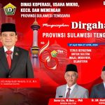 Dinas Koperasi dan UMKM Sultra Mengucapkan Dirgahayu Prov Sultra ke 60 tahun 2024