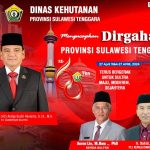 Dinas Kehutanan Sultra Mengucapkan Dirgahayu Prov Sultra ke 60 tahun 2024