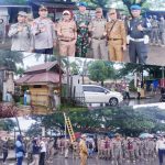 Kabag Ops Polresta Kendari Kompol Asri Diyni Pimpin Pengamanan Proses Penertiban Lapak di Tugu Eks MTQ Kendari