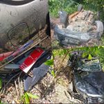 Diduga Pake Plat Gantung, Mobil Wakil Ketua 1 DPRD Kolaka Mengalami Kecelakaan