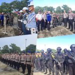 Presiden RI Jokowi Kunker di Sultra, Danrem 143/HO Laksanakan Apel Gelar Pasukan PAM VVIP