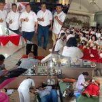 Bentuk Kepedulian Sosial, Panitia Perayaan Hari Kenaikan Yesus Kristus Sultra Gelar Donor Darah di Kendari