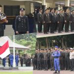 Pimpin Upacara Harkitnas ke-116, Wakapolda Sultra Sampaikan Amanat Menkominfo