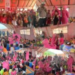 Peduli Korban Banjir, Ketua Bhayangkari Cabang Konut Gelar Trauma Healing di Posko Pengungsian