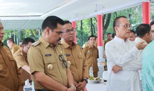 Pj. Bupati Takalar Hadiri Kunjungan Kerja Menteri Pertanian RI