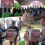 Peduli Warga Terdampak Banjir di Konut, Kapolda Sultra Serahkan 200 Paket Bantuan Sosial