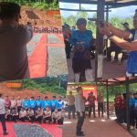 Meriahkan HUT Bhayangkara ke-78, Kapolres Konut Membuka Lomba Menembak