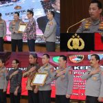 Buka Rakernis Gabungan 4 Satker Polri, Kapolri : Meminta Jaga Demokrasi dan Keamanan Masyarakat