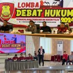 Bahas Berita Hoax dan Restorative Justice, Bidkum Polda Sultra Gelar Lomba Debat Hukum
