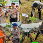 Polda Sultra Gelar Aksi Penanaman Pohon Menyambut Hari Bhayangkara ke-78