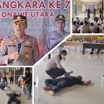 Kapolres Konut Buka Lomba Olah Tempat Kejadian Perkara “Semarakan HUT Bhayangkara ke-78”