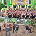 Menyambut Hari Bhayangkara Ke-78 Polres Konawe Utara Gelar Bakti Religi di Mesjid As Salam