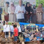 Kapolres Konut Bagikan 25 Ekor Sapi dan 1 Kambing Kurban kepada Warga di Momen Idul Adha