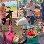 Polda Sultra Berikan Bantuan Kepada Petani Sebagai Dukungan Program Ketahanan Pangan
