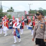 Pawai Taaruf Kafilah MTQ XXX Prov Sultra, 87 Personel Polres Konut Berikan Pengamanan