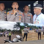 Polres Konut Kerahkan 48 Personil Kawal Kegiatan KPU Run