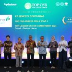 PT Semesta Centramas (Balangan Coal Group) Rais Penghargaan TOP CSR