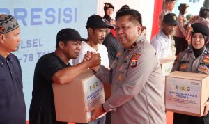 Baharkam Polri Gelar Baksos dan Layanan Kesehatan Gratis di Takalar