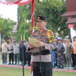 Siapkan Pengamanan Event MXGP, Polda NTB Pimpin Apel Gelar Pasukan