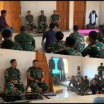 Dandim 1430/Konawe Utara Cek Anggota Satgas Pam Objek Vital