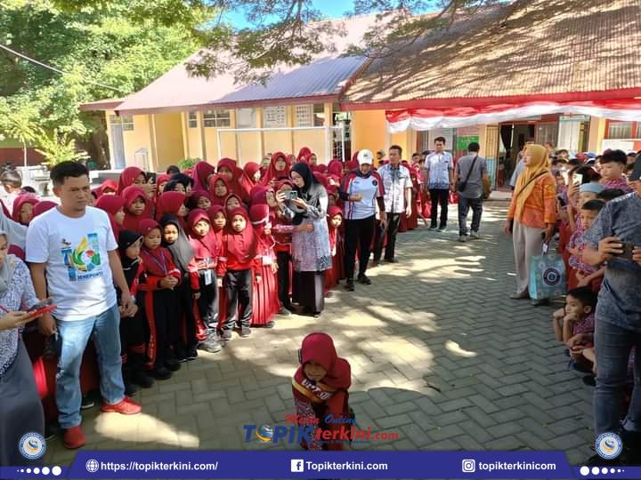 Masa MPLS Bunda PAUD Jeneponto lakukan kunjungan, Sumiati : Kami Dukung Pembelajaran yang Membahagiakan Anak di Sekolah