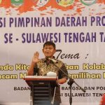 Bupati Sigi Hadiri Rakor Forkopimda se Sulteng