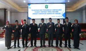 Pj. Bupati Lantik 7 Pejabat Eselon II Lingkup Pemerintah Kabupaten Takalar
