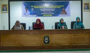 Dinas Koperasi UKM Nakertrans Bekerjasama PKK Takalar Laksanakan Sosialisasi Pembentukan Koperasi Desa