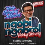 Ngopi (Ngobrol Pintar) Bersama Sang Akademikus Rocky Gerung