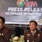 Hari Bhakti Adiyaksa ke-64, Kejari Tolitoli Gelar Press Release Sekaligus Canangkan  Program Jaksa Menyapa