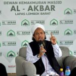 Safari Dakwah di Lapas Lobar, KH. Abdurrahman Al-Banjari Ajak Warga Binaan Muhasabah Diri