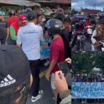 200 Pemotor Jemput dan Kawal Bacagub dan Cawagub Sulteng Anwar-Reny di Desa Tirtasari Banggai