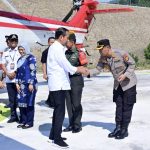 Kapolres Takalar Bersama Forkopimda Sambut Presiden Jokowi Dalam Peresmian Bendungan Pamukkulu