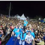 Tumpah Ruah Massa Hadiri Pembukaan Turnamen Volly Ball BERANI CUP 2024 di Torue Parimo