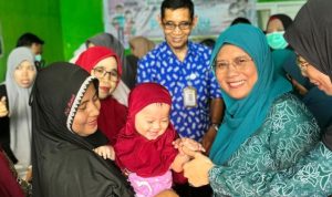 Pj Ketua TP PKK Kabupaten Takalar Lakukan Monitoring Pendampingan Intervensi Serentak Stunting